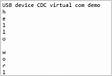 Solved Error in USB VCOM CDC example